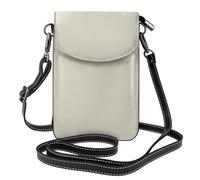 YYHWHJDE White Sand Beach Picture Ladies' mobile phone with leather foreskin, crossbody flip cover, small adjustable shoulder strap