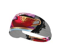 YYHWHJDE Wicked Fantasy Teacups Picture Sports Headband for Women Sweat Proof Bandeau Summer Elastic Band