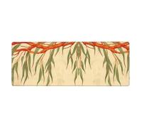 YYHWHJDE Willow Tree Leaves Picture Extra Large Mouse Pad, Computer Office Anti Slip Gaming Keyboard Thickened Version 12x31.5in