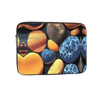 YYHWHJDE Yellow Pebbles Prints Protective Shockproof Portable Laptop Sleeve Case 13 inch for Men and Women Business Travel, and Office Daily Use