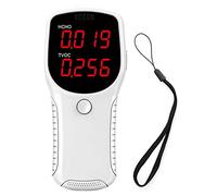 YYID Air Quality Monitor for HCHO TVOC | Multifunctional Formaldehyde Detector Accurate Air Quality Monitor,High Precision Handheld Air Quality Meters
