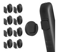 YYILIS Magnetic Remote Control Holder Wall Mount, 4 Pack Upgraded Organizers Storage Self-Adhesive TV Remote Holder for Back of TV for RV, Halloween (Black 8)