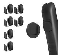 YYILIS Magnetic Remote Control Holder Wall Mount, 4 Pack Upgraded Organizers Storage Self-Adhesive TV Remote Holder for Back of TV for RV, Halloween (Black 6)