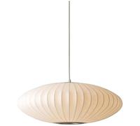 YYingYYue Nordic White Silk Fabric Hanging Lamp, Modern Fabric Lantern, Silk Chandelier, Saucer, Adjustable Pendant Lights for Living Room, Bedroom, Hotel