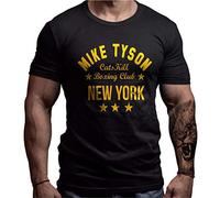 YYJ Mike Tyson Boxing Tshirt Black M