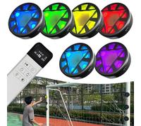 YYJYZH 6PCS Sport Agility Light, Agile Reaction Training Light, Quick Response Training Light, Last 30 Hours, 5 Light Color, 6 Mode