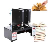 YYJYZH Double-heads Pneumatic Stapler and Electric Saddle Stitcher with Adjustable Spacing and Pop-up Staple Slot, for Printing Shops and Offices
