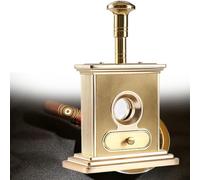 YYJYZH Table Top Guillotine Cigar Cutter W/Drawer for Cuttings Table Top Guillotine Cigar Cutter W/Drawer for Cuttings