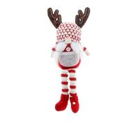 YyKk1122 Latest cross-border Christmas decorations: Rudolph reindeer, faceless old man doll, dwarf goblin plushie(D)