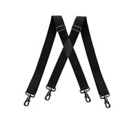 YYKSYDPT Suspenders for Men Heavy Duty, Adjustable Mens Suspenders with 4 Swivel Snap Hooks, 3.5cm Wide Elastic Suspenders for Trousers X-Back