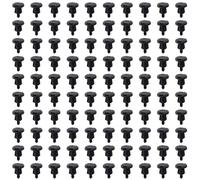 YYlingx 100 Pcs Front Bumper Retainer Clips, 91503-Sz3-003 Black 10mm Push-Type Clips Car Assessories Parts Vehicle Replacement for HONDA, for CRV