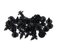 YYlingx 100Pcs 8mm Hole Fender Push Type Retainer Clips for Nissan Infiniti 01553-09321 Retainer Clip Black Fender Liner Bumper Cover Push Type Clip Auto Body Accessories