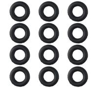 YYlingx 12Pcs Rubber Rings, Black Sewing Machine Bobbins Rings Sewing Machine Accessories for Old Style Household Sewing Machine