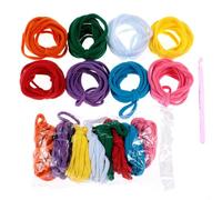 YYlingx 192Pcs Loom Potholder Loops, 8 Colors Weaving Craft Loops,for DIY Crafts Supplies