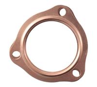 YYlingx 2 Pcs 2.5 Inch Header Collector Gaskets, Copper Exhaust Gaskets Gasket Replacement Car Assessories Parts for SBC, for BBC 302 350 454