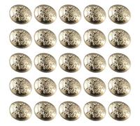 YYlingx 25 PCS Blazer Button Set Vintage Gold Buttons Sewing Buttons Gold Emblem Shank Buttons for DIY Crafts