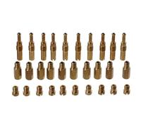 YYlingx 30 Pcs Carburetor Jet Kits, Slow Pilot Jets and Main Jets Car Assessories Parts for Honda, for PWK, for Keihin, for OKO, for CVK, for KOSO, for PE, for PWM