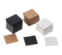 YYlingx 300 Pcs Paper Hanging Earring Cards for Stud Kraft Earring Display Cards with 6 Holes Earring Packaging for for Jewelry Accessory Display