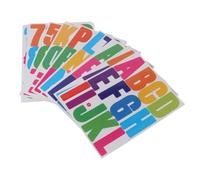 YYlingx 318Pcs Multi Color Versatile Letter Stickers - Large Alphabet Decals for Bulletin Boards, Clipboards, Mailboxes,School,Homes,Garden, Doors, Walls