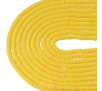 YYlingx 3400 PCS Vinyl Heishi Beads 6mm Handmade Polymer Clay Round Spacer Beads for DIY Jewelry Making Crafting