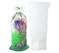 YYlingx 3D Lucky Bag Silicone Mould, Resin Epoxy Casting Crafts Money Bag Shape Silicone Mould for DIY Clay Making, Home Party Decor Gift, Flower Specimen Preservation