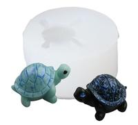 YYlingx 3D Turtle Resin Mould Mini Animal Shape Silicone Candle Moulds 2inch Little Tortoise Soap Mould Making for Resin Casting, Wax Polymer Clay Soap Decoration