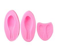 YYlingx 3Pcs/Set Bird Shape Moulds, Small Bird Silicone Mould for Cake Decor, Candy, Desserts, Soap
