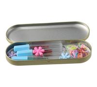 YYlingx 48 PCS Assorted Yarn Needles Set 3 Sizes Big Eye Blunt Knitting Needles with 20 Stitch Markers Storage Box for Knitting Crochet