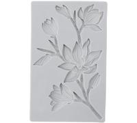 YYlingx Large Flower Silicone Mould, Stunning Magnolia Designs Resin Mould for Soap Candle DIY