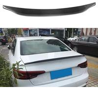 YYlong Car Rear Spoilers for Audi A4 B8.5 2013-2016 Trunk Wing Boot Lid Splitter Diffuser Lip Body Deflector Spoilers Tail Fin Boot Lip Wings
