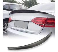 YYlong Car Rear Spoilers for Audi S4 B8.5 Sedan 2013-2016 Trunk Wing Boot Lid Splitter Diffuser Lip Body Deflector Spoilers Tail Fin Boot Lip Wings