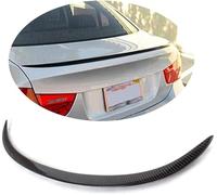 YYlong Car Rear Spoilers for BMW 3Er E90 325I 328I 330I 335I M3 2005-2012 Trunk Wing Boot Lid Splitter Diffuser Lip Body Deflector Spoilers Tail Fin Boot Lip Wings