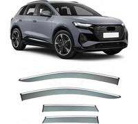 YYlong Car Wind Deflectors for Audi Q4 e-tron 2022-2024 Deflector Shield Bugshield Side Window Sun Rain Guards Window Visor Car Accessories
