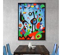YYLPLLE Joan Miro Jigsaw Puzzle, 1000 Pieces, Abstract Watercolor, Famous Painting, Puzzles, New Year Gift for Kids, 50 x 75 cm 50 x 75 cm