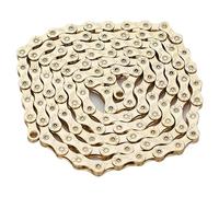 YYLUOYANG Bike Chain 9 Speed Bike Chains For Road Bike/MTB/BMX,Bicycle Chain 116 Links With Missing Link(Gold)