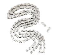 YYLUOYANG Bike Chain 9 Speed Bike Chains For Road Bike/MTB/BMX,Bicycle Chain 116 Links With Missing Link(Silvery)