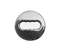 YYLUOYANG Car Interior Mouldings Car Carbon Fiber Steering Wheel Logo Sticker Frame Cover Fit Use For Audi A1 A3 A4 A5 A6 A7 Q3 A6 C7 Q5 A8 Q7 B6 B7 Auto Accessories Interior Mouldings(C style 9.2cm)