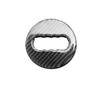 YYLUOYANG Car Interior Mouldings Car Carbon Fiber Steering Wheel Logo Sticker Frame Cover Fit Use For Audi A1 A3 A4 A5 A6 A7 Q3 A6 C7 Q5 A8 Q7 B6 B7 Auto Accessories Interior Mouldings(C style 7.8cm)