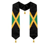 YYLXIA Class of 2026 Graduation Stole Flag Sash with Gold Tassels 72 Inch for High School College University Ceremony