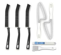 YYMT 7 Pcs Window Groove Cleaning Brush Kits, Hand-held Crevice Cleaning Brushes For Small Spaces, Narrow Groove Gaps Scrub Brush for Tile, Gap & Corner Cleaning Brushes for Bathroom, Kitchen & Home