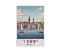 YYNFHCBS Dundee Scotland,Paint by Number DIY Oil Painting Paint by Numbers Kits for Adults Beginner Canvas Acrylic Arts Craft for Home Wall Decor Drawing(40x50cm) 15.7x19.6 inches-I28