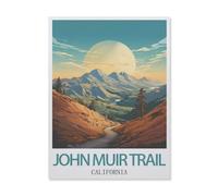 YYNFHCBS Paint by Numbers for Adults,John Muir Trail California,Paint by Numbers for Adults Beginners,Acrylic Simple Paint by Number Canvas for Gift Decoration(20x30cm) 7.8x11.8 inches-F83