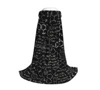 Yyoretp Abstract Science Chemistry Illustration 3D Print Hooded Cloak For youngsters with Halloween Christmas Cosplay Hooded Cape Costume