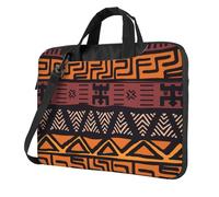 Yyoretp African Mud Cloth Tribal Print Laptop bag,portable single shoulder laptop Sleeve Case,Compatible with 13-16inch