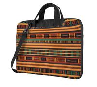 Yyoretp african weaving Print Laptop bag,portable single shoulder laptop Sleeve Case,Compatible with 13-16inch