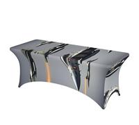 Yyoretp Aircraft Fighter Jets Print Rectangular Spandex Table Covers Washable Stretch Patio Tablecloth,6 Feet