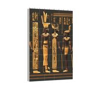 Yyoretp Ancient Egyptian Hieroglyph Print Building Blocks Puzzle,Building block puzzle toy game for brain development