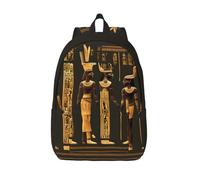 Yyoretp Ancient Egyptian Hieroglyph Print Fashion Canvas Backpacks,Casual Lightweight Sports Rucksack Travel Multipurpose Bag