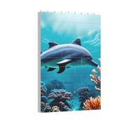 Yyoretp Beautiful Underwater World Dolphins Coral Print Building Blocks Puzzle,Building block puzzle toy game for brain development
