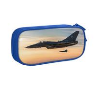 Yyoretp Big Capacity Aircraft Fighter Jets Print Pencil Case,Double Layer Zipper Makeup Pouch Pencil Box Organizer.
